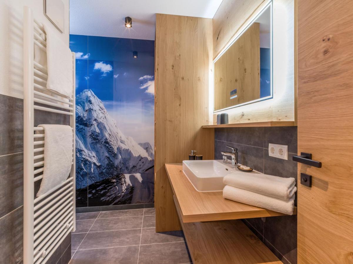 Familienwohnung Wildspitze 菲根 外观 照片