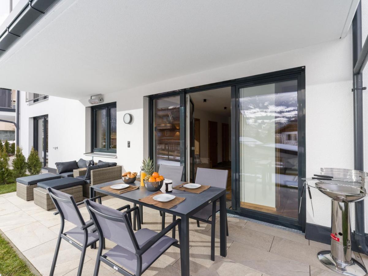 Familienwohnung Wildspitze 菲根 外观 照片